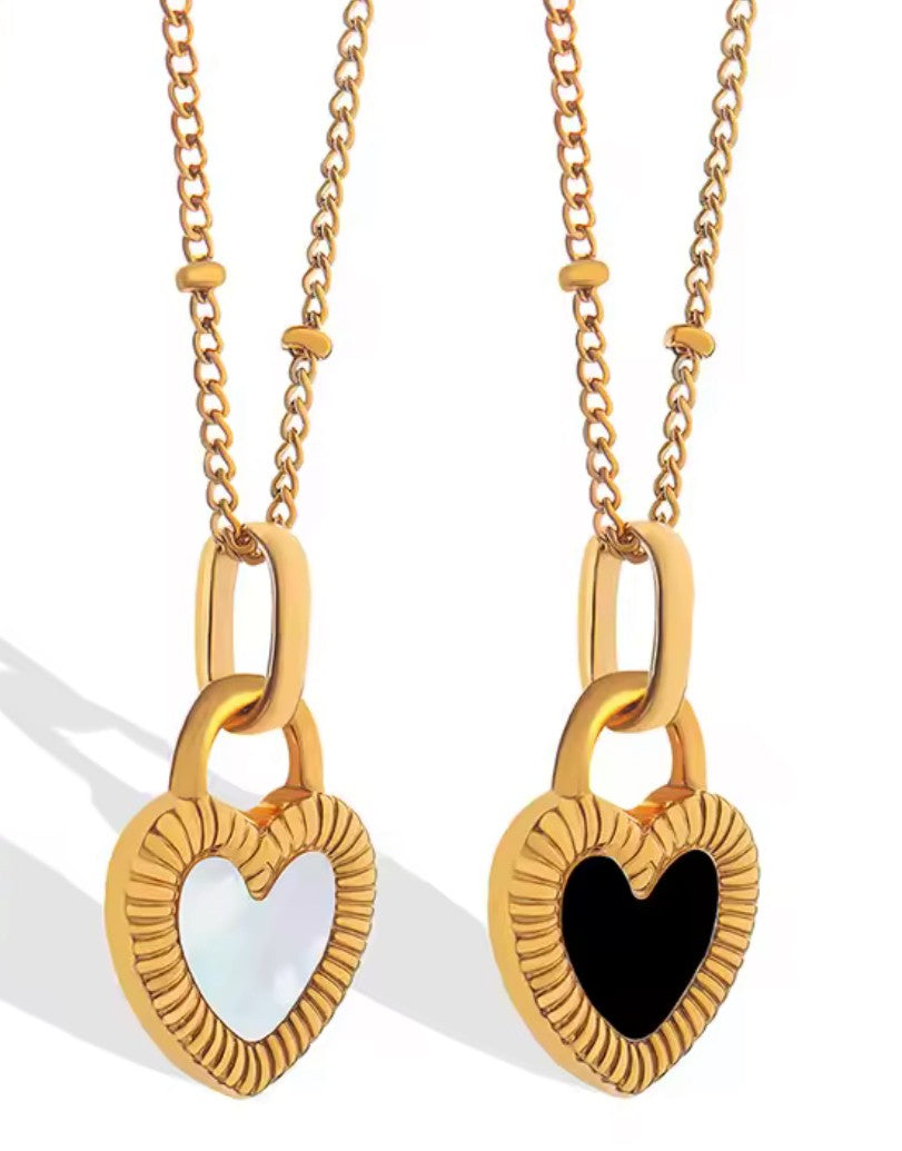 Locked In Heart Necklace