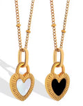 Locked In Heart Necklace