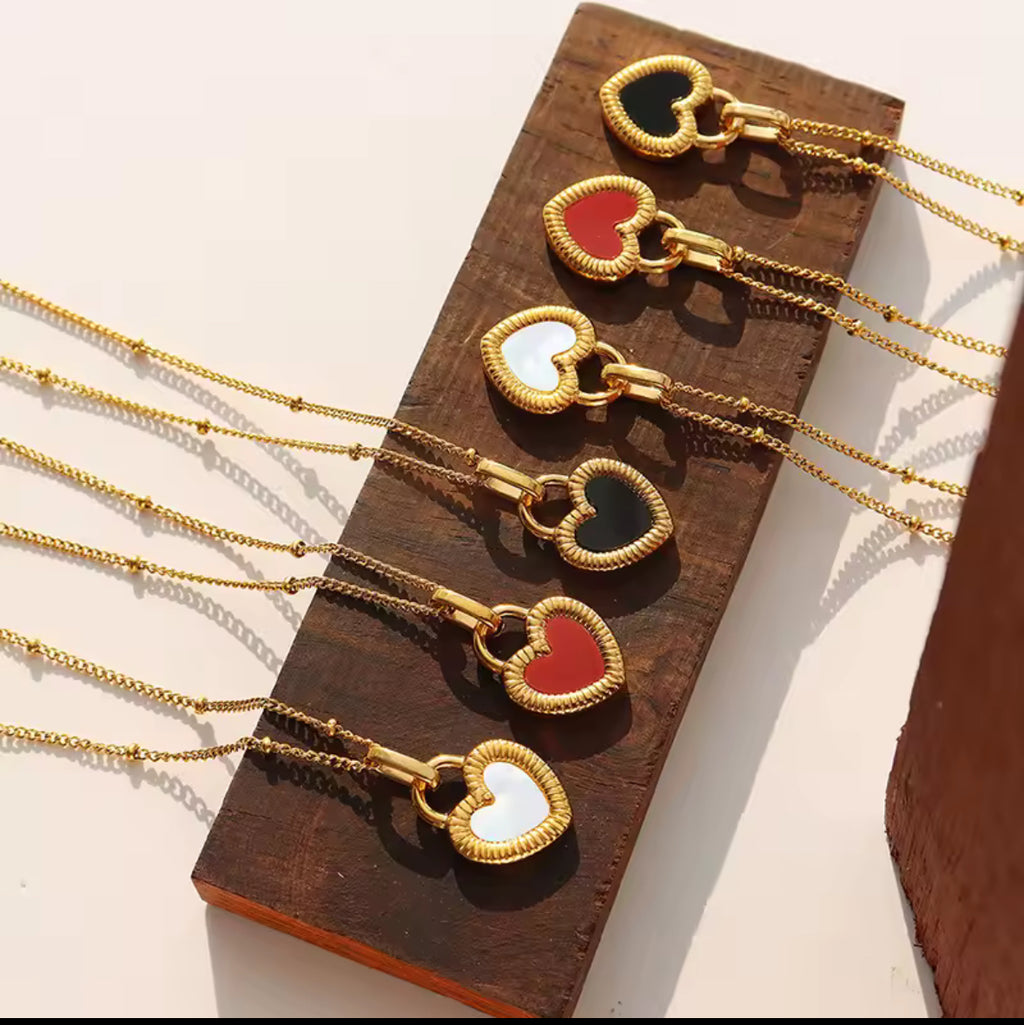 Locked In Heart Necklace