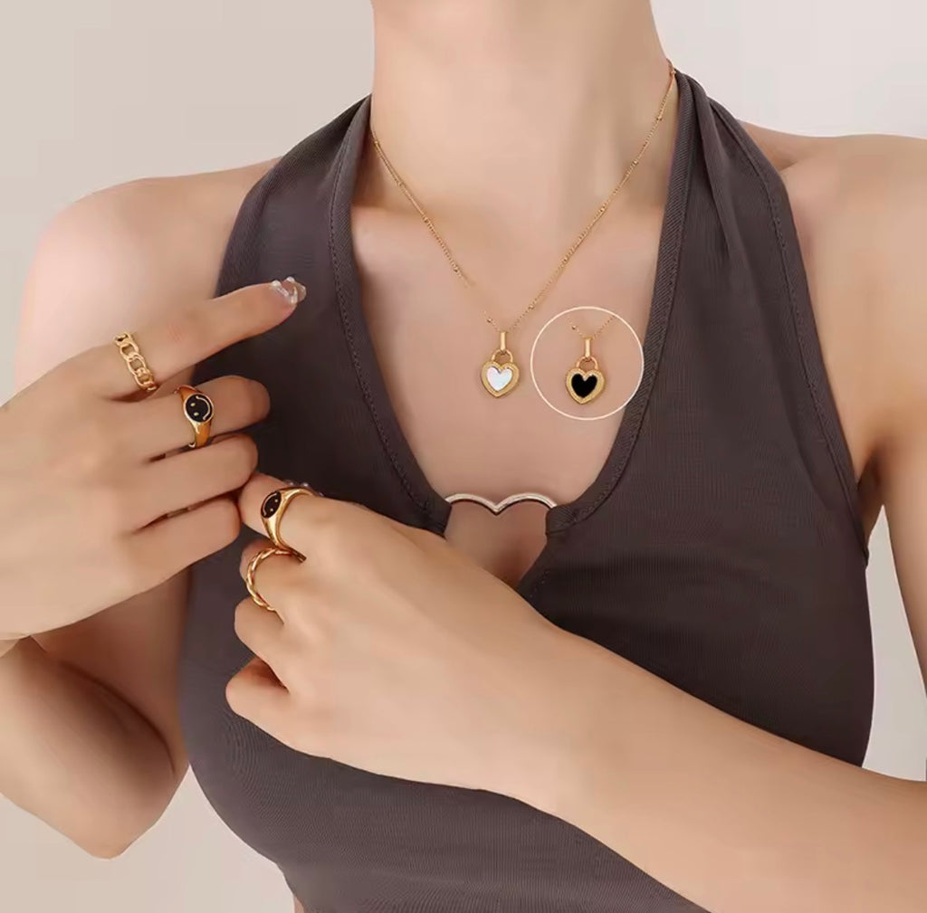 Locked In Heart Necklace